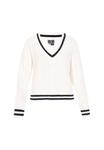Джемпер DreiMaster Jumper, Offwhite Navy/Off-White - фото 5
