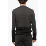 Двухцветный шерстяной свитер Neil Barrett, Bicolor - фото 2