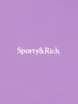 Спортивные шорты с эффектом градиента Sporty & Rich, фиолетовый - фото 3