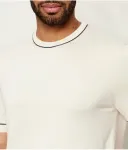 Свитер regular fit Gant, кремовый - фото 4