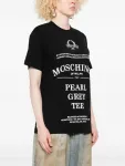 Футболка с логотипом Moschino, черный - фото 3