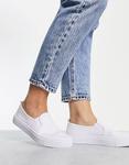 Белые слипоны в горошек ASOS DESIGN Wide Fit - фото 3