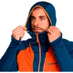 Куртка Trangoworld Etive, синий/оранжевый - фото 4