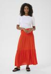 Юбка макси Kaffe, красный - фото 2