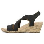 Сандалии на танкетке в Мексике Lifestride, черный - фото 5