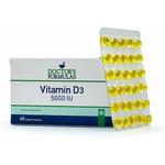 Витамин D3 5000 МЕ, 60 мягких таблеток Doctor's Formulas - фото