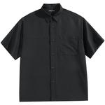 PEACEBIRD MEN Рубашка мужская Black, Batch 1 - фото