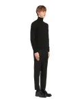 Шерстяная водолазка Prada, черный - фото 3