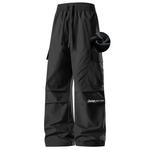 Утепленные повседневные брюки Unisex Jeep с подкладкой из флиса с кленовым листом - фото 3