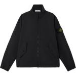 Куртка с логотипом на молнии STONE ISLAND, черный - фото