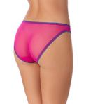 Женское сетчатое бикини-трусики 3202 On Gossamer, Deep Fuchsia - фото 2