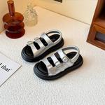 Детские сандалии TONYBEAR, серебряный - фото 3