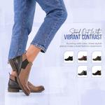 Женские ботильоны Spring Step Mantaro Chelsea, Navy Multi - фото 6