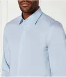 Рубашка h-hank-kent-c1-214 Slim fit Boss, синий - фото 4