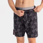 Мужские длинные плавки Nabaiji 100 Geo black - фото 5