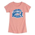 Футболка Snowball Battle Royal с графическим рисунком для девочек 7–16 лет Licensed Character - фото