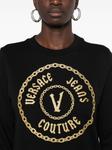 Versace Jeans Couture толстовка с логотипом, черный - фото 5