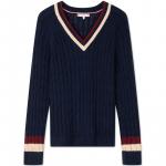 Tommy Hilfiger Вязаный свитер кабельной вязкой - фото