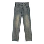 Джинсы унисекс UNKNOWTAL, Винтажный синий - фото