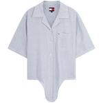 Рубашка с логотипом Tommy Hilfiger, белый - фото 10