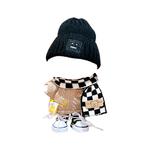 Одежда для кукол Labubu OLOEY, Coffee Bean - фото