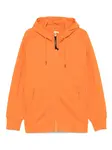 Худи на молнии C.P. Company, оранжевый - фото