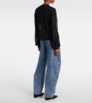 Свитер из ламе Alaïa, Noir Alaia - фото 3