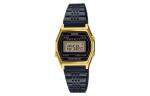Мужские молодежные черные часы LA690WGB-1 CASIO - фото