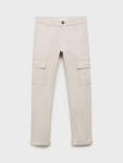 Детские карго-брюки Mango, Natural White - фото 2