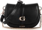 Сумка-кошелек Carrie Mini Flap Crossbody GUESS, Black - фото