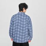 Рубашка мужская среднего размера Lee, синий - фото 8