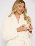 Бамбл кат флисовый домашний халат Loungeable, Cream - фото 3