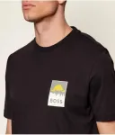 Футболка Te_Plain regular fit Boss Orange, черный - фото 4