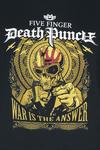Толстовка Five Finger Death Punch War Is The Answer, черный - фото 3