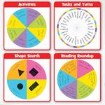 Образовательные идеи Jumbo Magnetic Spinner Educational Insights - фото 3