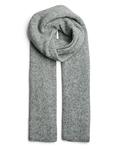 Pieces Шарф серого цвета - фото