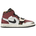 Jordan Air Jordan 1 винтажные баскетбольные кроссовки мужские, Dark Team Red/Summit White/Team White/Black - фото 9