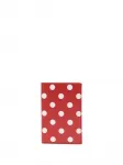 Кошелек в горох Comme Des Garçons Wallet, красный - фото