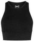 Функциональный топ super.natural, черный - фото