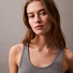 Женский топ Calvin Klein, белый - фото 9