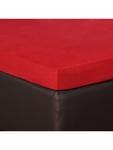 Простыня BettwarenShop, красный - фото