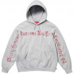 Худи с контрастными вырезами Supreme, розовый - фото 5