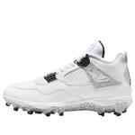 Кроссовки Air Jordan 4 Retro MCS 'White Cement' - фото