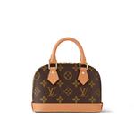 Нано Сумка Louis Vuitton, коричневый - фото