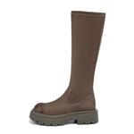 Ботильоны женские кофейные Eblan, цвет Coffee - фото