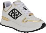 Кроссовки GUESS Womens Koyaa, White/Brown Multi 145 - фото