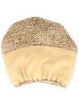 вязаная шапка бежевого цвета McBurn - фото 4