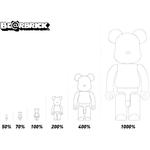 BE@RBRICK ONE PIECE, White Beard, Second Edition Blister Packs 100% - фото 2
