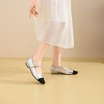 Туфли Мэри Джейн женские Josiny, бежевый/черный - фото 12