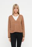 Кардиган ONLY ONLRENE LIFE CARDIGAN, Mocha Mousse /Mottled Light Brown - фото